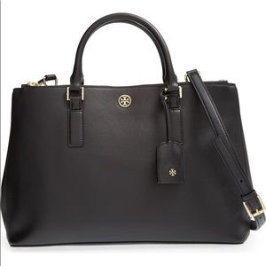 Tory Burch Robinson Double Zip Tote
